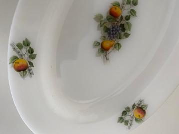 Vintage Acropal ovale serveerschaal fruit de france beschikbaar voor biedingen