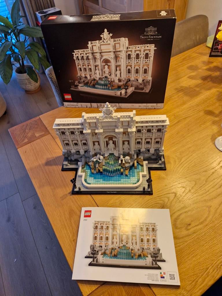 Lego Architecture Trevi Fontein 21062 in prijs verlaagd, Kinderen en Baby's, Speelgoed | Duplo en Lego, Zo goed als nieuw, Lego