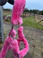 Roze fluffy halster, Dieren en Toebehoren, Paarden en Pony's | Hoofdstellen en Tuigage, Ophalen, Zo goed als nieuw, Overige soorten