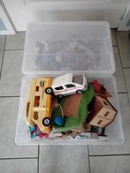 2 bakken vol playmobil, Ophalen, Gebruikt