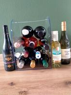 14 flessen rode/witte wijn plus wijnrek, Verzamelen, Wijnen, Overige gebieden, Overige typen, Nieuw, Ophalen of Verzenden