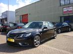 Saab 9-3 Sport Sedan 2.8 T V6 Aero XWD (bj 2009, automaat), Auto's, Automaat, Zwart, Zwart, Leder