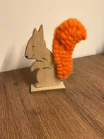 Beeldje eekhoorn van hout, Ophalen of Verzenden, Zo goed als nieuw
