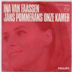 Ina van Faassen- Jans Pommerans, Verzenden, Zo goed als nieuw, 12 inch, Levenslied of Smartlap