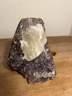 Amethist met calsiet, Ophalen of Verzenden, Mineraal