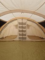 Canvas 6 persoons tunneltent, Ophalen, Gebruikt, Tot en met 6