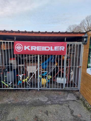 KREIDLER BANNER ROOD 45X180CM  beschikbaar voor biedingen