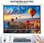 Elektrisch Projectiescherm 84 inch Nieuw - beamer scherm, Ophalen, Elektrisch, Nieuw