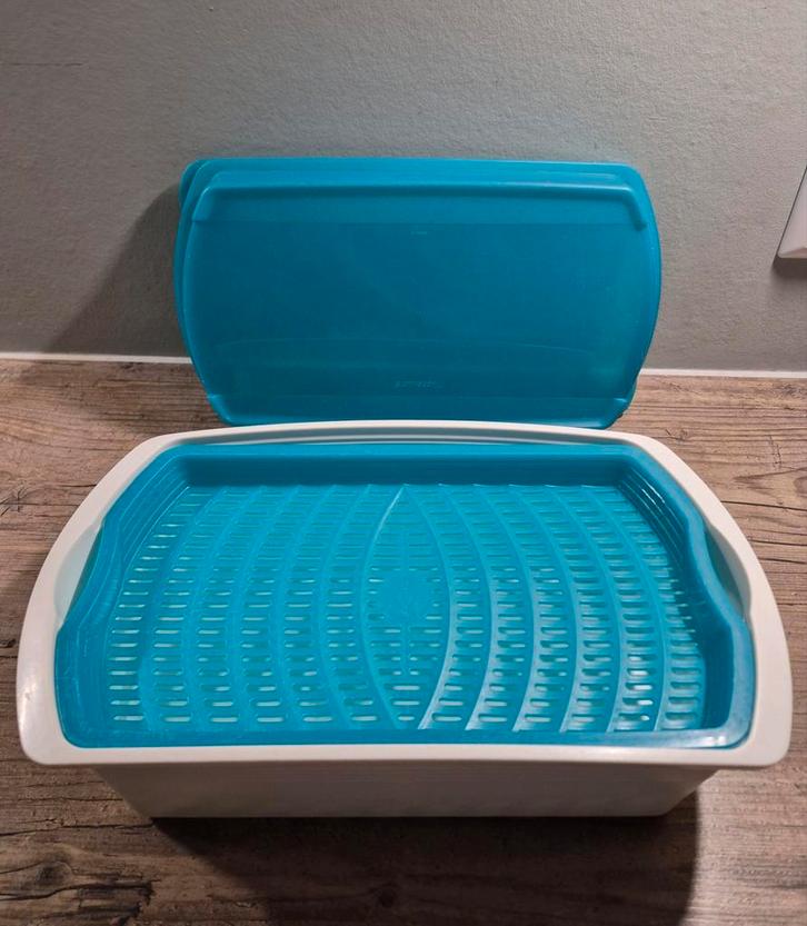 Lunchbox / broodtrommel van Tupperware groot, Huis en Inrichting, Keuken | Tupperware, Zo goed als nieuw, Ophalen of Verzenden