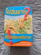 Quizkaarten Wereldwonderen, Ophalen, Zo goed als nieuw, Overige typen