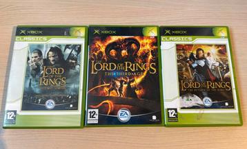 3 Lord of the Rings games voor de Xbox Classic beschikbaar voor biedingen