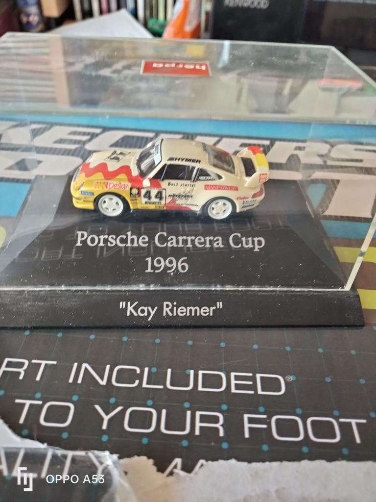 Porsche Carrera herpa 1.87, Hobby en Vrije tijd, Modelauto's | 1:87, Ophalen of Verzenden, Zo goed als nieuw