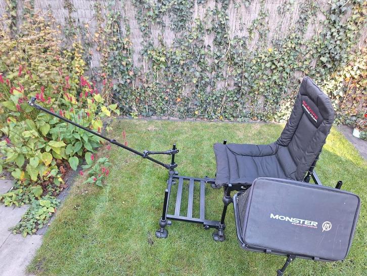 Preston monsterchair met assecoires, Watersport en Boten, Hengelsport | Algemeen, Zo goed als nieuw, Ophalen