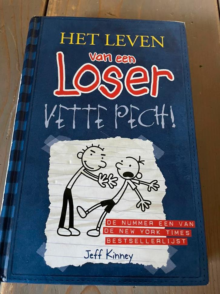 Het leven van een Loser - Vette pech!, Boeken, Kinderboeken | Jeugd | 10 tot 12 jaar, Zo goed als nieuw, Ophalen of Verzenden