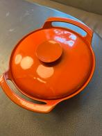 Deense gietijzeren pan, Huis en Inrichting, Ophalen of Verzenden, Zo goed als nieuw, Gietijzer, Koekenpan of Braadpan