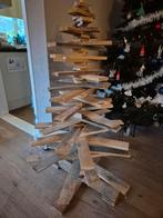 Houten kerstboom 130x80cm, Ophalen, Gebruikt