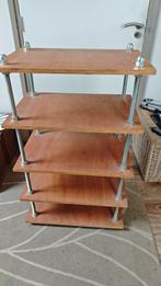 Degelijke audiorack met 5 etages, Ophalen of Verzenden, Gebruikt