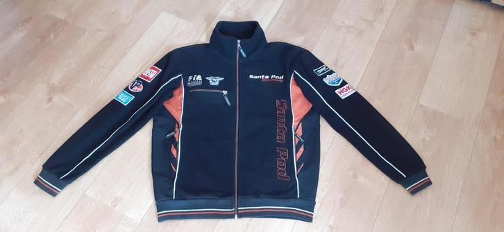 Fleece jack / jas van Santa Pod Raceway 176 / XXS !, Kinderen en Baby's, Kinderkleding | Maat 176, Zo goed als nieuw, Jongen, Jas