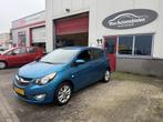 Opel KARL 1.0 ecoFLEX Innovation (bj 2019), 839 kg, Gebruikt, Blauw, Leder en Stof