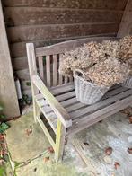 Teakhouten tuinbank, Ophalen, Zo goed als nieuw, Teakhout