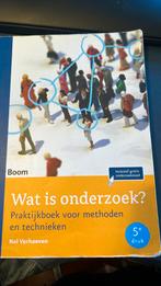 Nel Verhoeven - Wat is onderzoek?, Ophalen of Verzenden, Zo goed als nieuw, Nel Verhoeven
