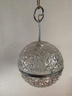 Vintage kaiser hanglamp kristal 1960 lamp retro, Ophalen of Verzenden, Zo goed als nieuw, Minder dan 50 cm
