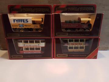 4 Matchbox models of yesteryear.  beschikbaar voor biedingen