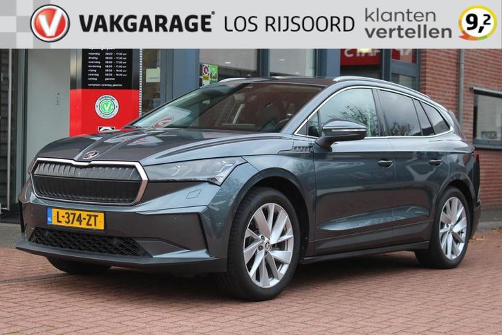 SKODA Enyaq Iv 60 | Carplay | Camera | Stoel & Stuur verwarm, Auto's, Skoda, Bedrijf, Te koop, Enyaq, ABS, Achteruitrijcamera