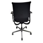 Sedus Netwin Bureaustoel Zwart Chroom Nieuw Gestoffeerde Rug, Huis en Inrichting, Bureaustoelen, Zwart, Ophalen of Verzenden, Zo goed als nieuw