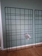 Metalen wandrek incl. klemmetjes, Ophalen, Zo goed als nieuw