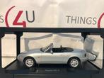 Norev 1:18 Mazda MX5 1989 zilver nieuw in verpakking, Hobby en Vrije tijd, Modelauto's | 1:18, Ophalen of Verzenden, Nieuw, Auto
