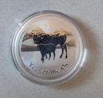 1 oz Lunar II zilver munt Year of the Ox 2009 Australië, Ophalen of Verzenden, Zilver