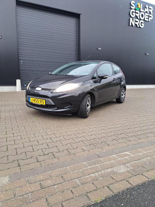 Ford Fiësta 1.25 44KW 3DR 2009 Zwart, Auto's, Ford, Bedrijf, Fiësta, ABS, Airbags, Airconditioning, Boordcomputer, Centrale vergrendeling