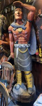 Houten Indiaan, Antiek en Kunst, Kunst | Beelden en Houtsnijwerken, Ophalen