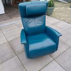 Prominent electrische fauteuil, Huis en Inrichting, Fauteuils, Ophalen, Gebruikt, Leer, 50 tot 75 cm