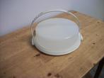 Tupperware Taartdoos met Hengsel ( doorsnee 26, hoogte 8 cm, Huis en Inrichting, Ophalen of Verzenden, Gebruikt