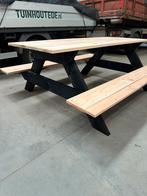 MOET WEG !!!Robuste douglas picknicktafel, Tuin en Terras, Picknicktafels, Ophalen, Zo goed als nieuw, Rechthoekig, Hout
