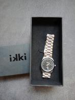 Ilkki Polshorloge - Stijlvol en Tijdloos, Sieraden, Tassen en Uiterlijk, Horloges | Heren, Overige merken, Staal, Staal, Polshorloge