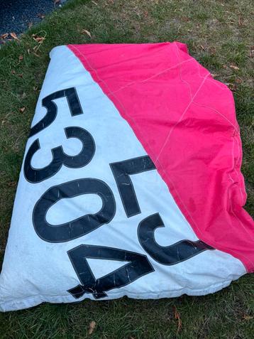 Zitzak lazy jack, van oude zeilen beschikbaar voor biedingen