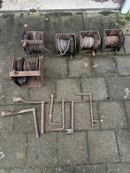 Lieren en katrollen Diverse maten, Ophalen of Verzenden, Gebruikt, Tuigage en Masten, Zeilboot of Motorboot