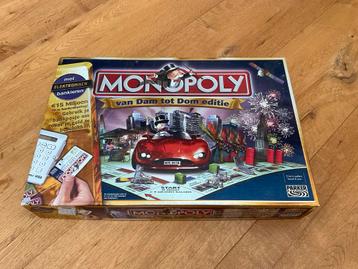 Monopoly van Dam tot Dom editie beschikbaar voor biedingen