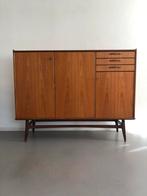 Vintage Zweeds dressoir, highboard, sideboard, Ophalen, 100 tot 150 cm, Geen, Teakhout