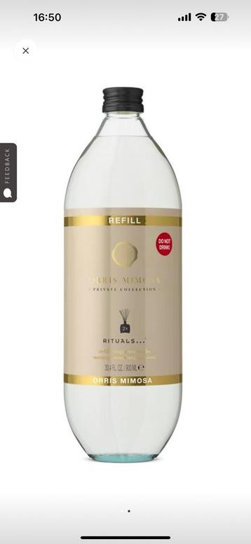 Ritual Orris Mimosa Refill Fragrance Sticks 🤎 900ml beschikbaar voor biedingen