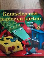 T. Harleman - Knutselen met papier en karton, Ophalen of Verzenden, Zo goed als nieuw, T. Harleman