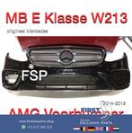 W213 AMG Voorbumper compleet E Klasse 2016-2019 zwart origin, Auto-onderdelen, Carrosserie en Plaatwerk, Gebruikt, Ophalen of Verzenden