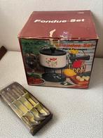 Jaren 70 Wild Flower fondue set ongebruikt en in nieuwstaat, Ophalen of Verzenden, Overige typen
