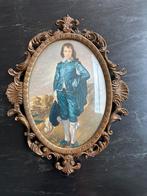 Mooie messing lijst met afbeelding, Ophalen of Verzenden