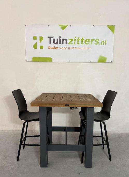 Hartman Sophie/Yasmani 3-delige Barset zwart, Tuin en Terras, Tuinsets en Loungesets, Nieuw, Eettafel, Stoel, Ophalen of Verzenden