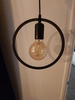 Hanglampen 2 stuks, Huis en Inrichting, Lampen | Hanglampen, Ophalen, Zo goed als nieuw, Metaal, Minder dan 50 cm