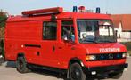 grote camperbus LANG HOOG DIESEL TOPSTAAT mercedes BRANDWEER, Auto's, Oldtimers, Mercedes-Benz, Bedrijf, 3984 cc, Schuifdeur